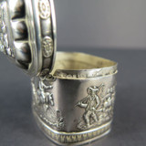 Antique 1909 Sterling Silver Made Trinket Box by B. Neresheimer & Sohne, Hanau