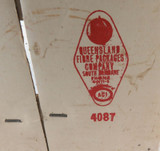 RARE Late 1960s Miracle Table Margarine 1/2 lb Pack Box. Brisbane Depot.