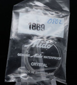 Authentic NOS Mido Waterproof Plexiglass Watch Crystal ref 1869