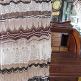 Missoni Mare Zig Zag Crochet Knit Cardi Coat