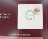 Coin Sets of All Nations 1981 Kingdom of Tonga UNC Set + Info Card