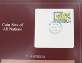 Coin Sets of All Nations 1965 - 1983 Antigua UNC Set + Info Card