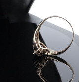 Vintage Australian Sapphire & Diamond 14ct Yellow Gold Cocktail Ring M Val $2890