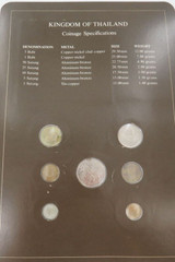 Coin Sets of All Nations Kingdom of Thailand UNC Set + Info Card