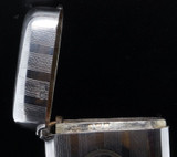 Antique English Sterling Silver Large Vesta Match Case Birmingham 1919