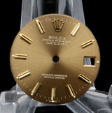 Authentic Rolex Datejust Mid Size Gold Dial 68273 68278 #390