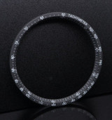 1990s Breitling Chronomat Chronograph Black Under Glass Tachymeter ring