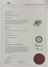 Vintage 2.02ct F Si Diamond Cluster Ladies 14k White Gold Ring Size H Val $12750