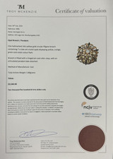 Vintage 14ct Gold Solid Opal Brooch & Pendant 5.8g Val $2540