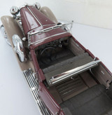 1980s Franklin Mint 1:24 "1930 Duesenberg J Derham Tourster" + Box + Papers