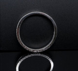Vintage 0.30cttw G Vs Diamond Set 14K White Gold Band / Ring Size V Val $2620