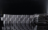 NOS Breitling Professional II Polished Steel Watch bracelet 22mm No Ends #82