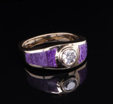 0.34ct Brilliant Cut Diamond 14ct Yellow Gold Men’s Ring Size Q Val $4880.