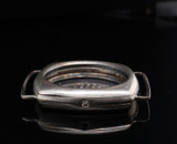 Vintage 1928 Rolex Sterling Silver Cushion Watch 29.5mm Case Glasgow Import Mark