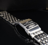 Breitling Navitimer Stainless Steel 20mm Bracelet NOS With Stickers Ref 444A #88