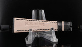 Auth. Patek Philippe Black Leather Straps 19mm x 12mm, New old stock