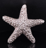 Vintage Israel Sterling Silver Large Star Fish Sliding Pendant