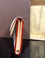 Auth. Louis Vuitton Takashi Murakami Monogram 2008 Card Holder M.I.B