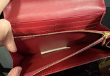 Auth. Louis Vuitton PorteFeul Sarah Bitold Long Wallet M93530
