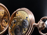 A. Lange & Sohne Glashutte I/S pocket 14K Pink Gold 51mm Hunter Pocket Watch.