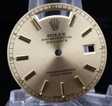 V.Rare Vintage Rolex Day Date 18038 President Gold "Double Swiss" Dial #189