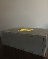 Auth. OWC Divers Watch case + External Box Case