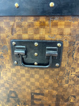 Antique Louis Vuitton Large Damier Trunk Circa 1900