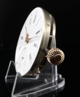 Girard Perregaux Pivoted Detent w Helocal Hairspring Pocket Watch Movement