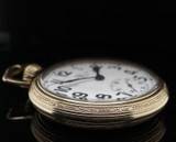 Clean Example 1960 Ball 10k GF 21J Grade 435B 16s O/F Pocket Watch