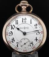 1895 Illinois Grade Bunn Special 21J 18s Gold Filled Pocket Watch
