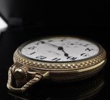 Investment 1912 Hamilton Grade 950 14K Gold Filled 50mm 16s O/F Pocketwatch