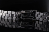 NOS Breitling Professional II Polished Steel Watch bracelet 22mm 163A #90
