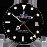Vintage Rolex Explorer II 16570 16550 Black Tritium Dial & Hands #328