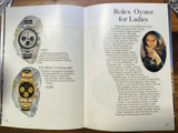 Vintage 1970s Rolex Cosmograph Daytona Explorer Submariner GMT Milgauss Catalog