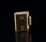 Auth. Ladies Cartier Santos 18K Gold 10mm Bracelet Old Version Link #1