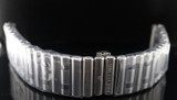 Auth. BREITLING Roleaux 22mm Stainless Steel Watch Bullet Bracelet 123A