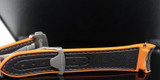 Omega Seamaster Planet Ocean 21mm Orange Rubber Band Deployment Clasp CVZ005306