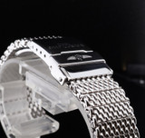 Breitling 154A Super Ocean Steel Mesh Bracelet 22mm