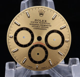 Vintage Rolex Daytona Gold Dial Inverted 6 Zenith 16523 16528 16518 Mint #324