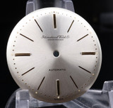 Vintage N.O.S IWC 29.7mm Silver Gold Baton Dial #508