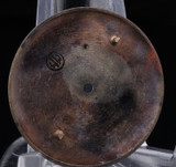 Vintage N.O.S Tissot 27.4mm Black Sub Second Dial Pink Gold Batons #511