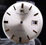 Vintage N.O.S IWC 31.4mm Silver Automatic Date Dial #506