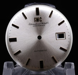 Vintage N.O.S IWC 31.4mm Silver Automatic Date Dial #506