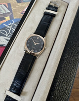 Auth Rolex Cellini Danaos 18k Pink & White Gold Wrist Watch + Box Ref. 4233