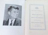 1963 "John Fitzgerald Kennedy, Memorial Addresses" H Flack, Senator Pennsylvania