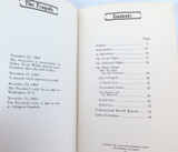 1964 Numbered 1st Edition #2606 "People Speak in Tribute to John F Kennedy" JFK