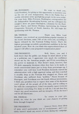 1976 1st Edition "The Attempted Assassination of John F Kennedy" by Lucas Webb