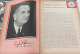 RARE 1961 Signed "Official Program, Inaugural Ceremonies President JFK & LBJ"