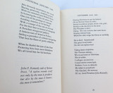 1969 Signed 1st Edition In Memory of JFK "Song of Peace" by Frances G Nachant