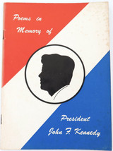 1964 1st Edition "Poems in Memory of President John F Kennedy" by C Vesmer
